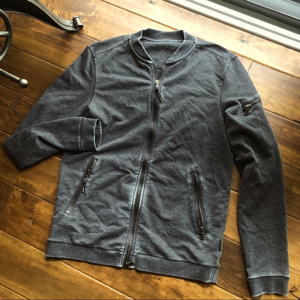 John Varvatos Zippered Sweatshirt S Small